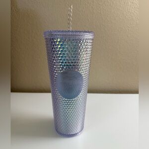 Starbucks White Iridescent Tumbler 24oz